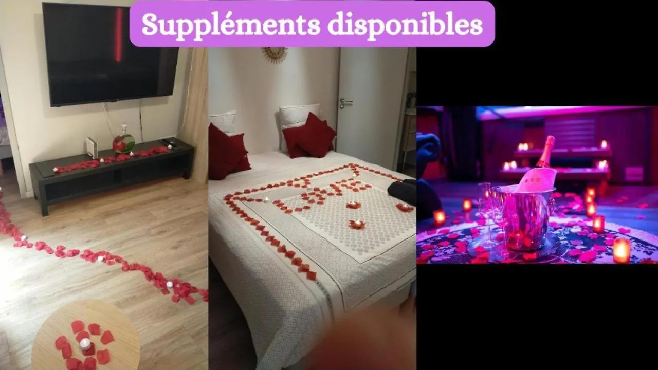 Priv'8Spa Love Room Jacuzzi & Terrasse - Amour, Detente Et Intimite トゥールーズ フランス